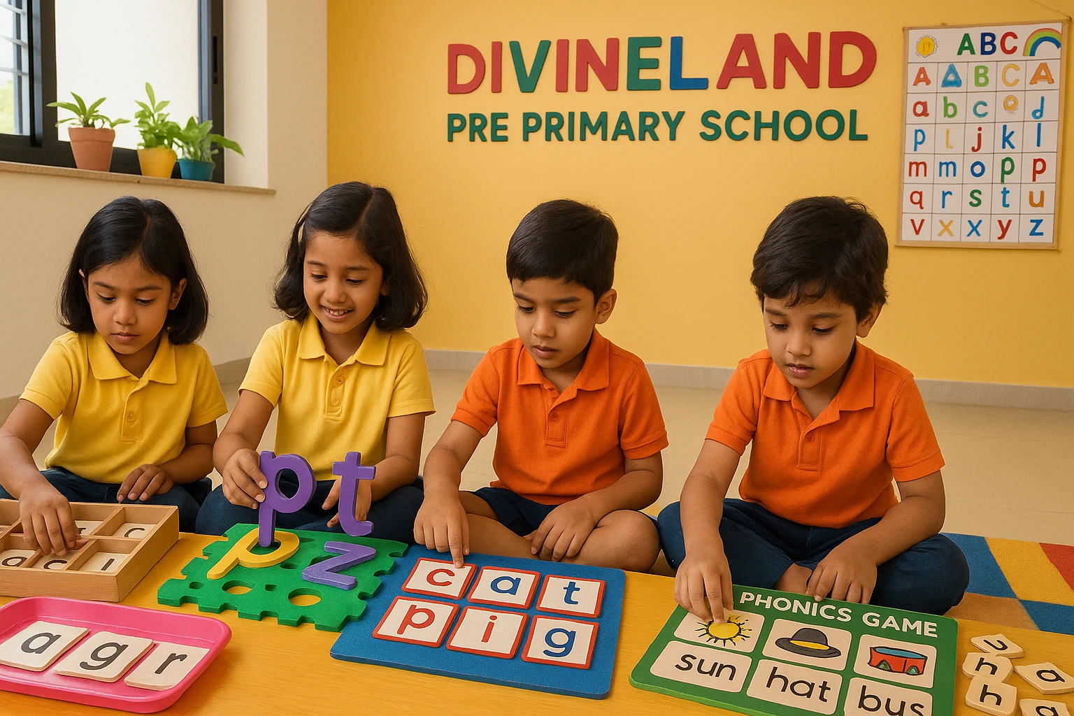Reading Phonics Kindergarten