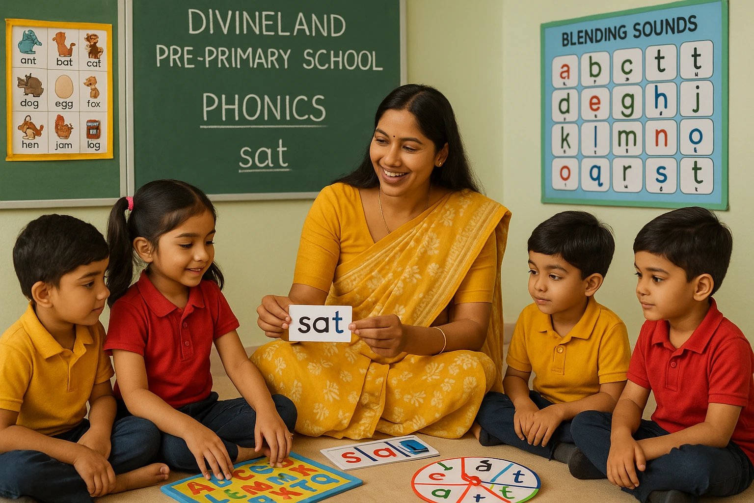 Reading Phonics Kindergarten