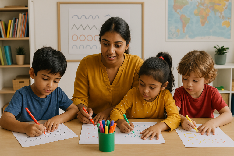 Pre-Writing Activities for Preschoolers