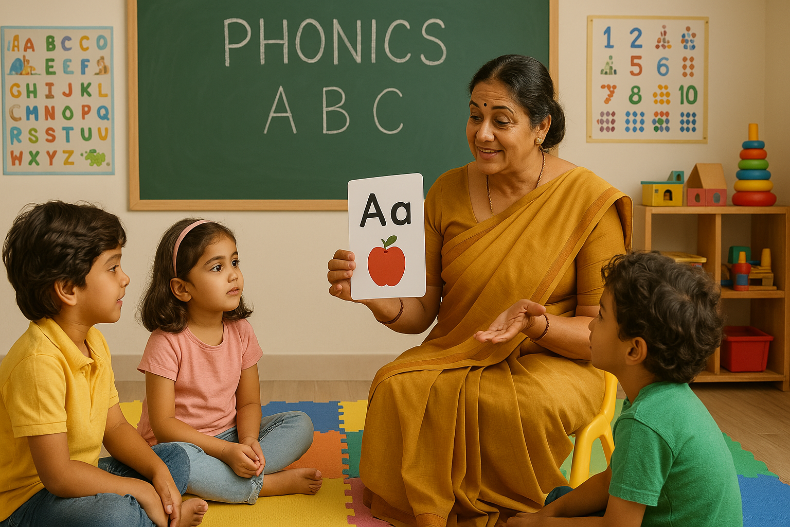 Preschool Strategies for Teaching Phonics