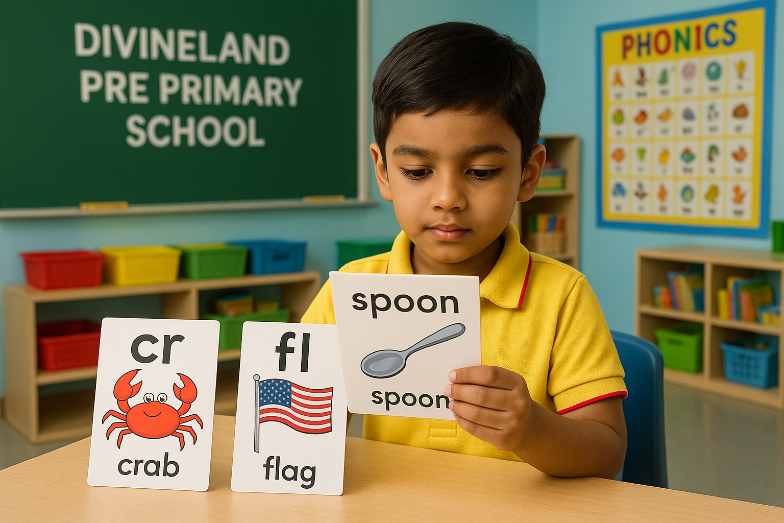 Word Blends for Kindergarten