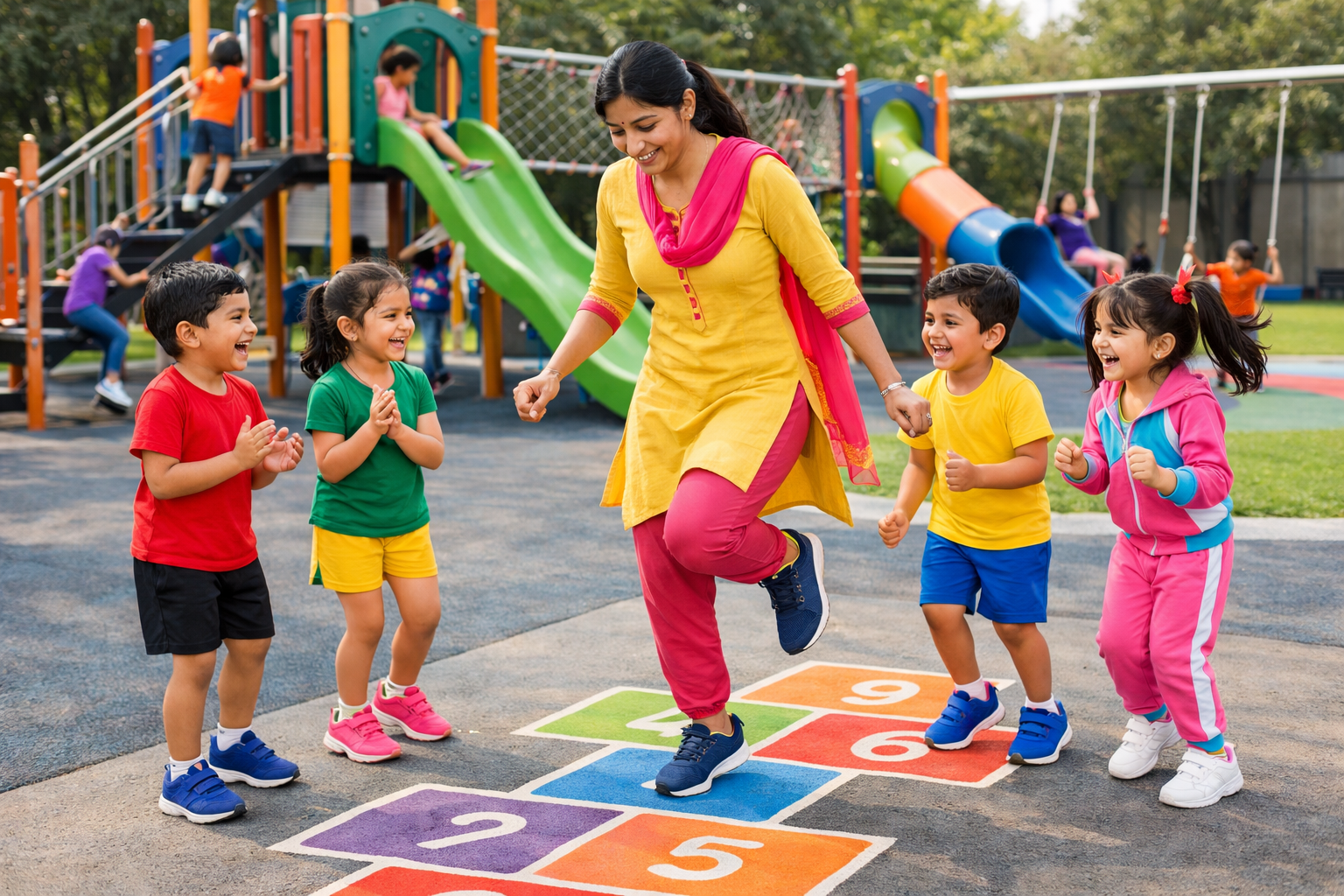 Sport Games for Kindergarten