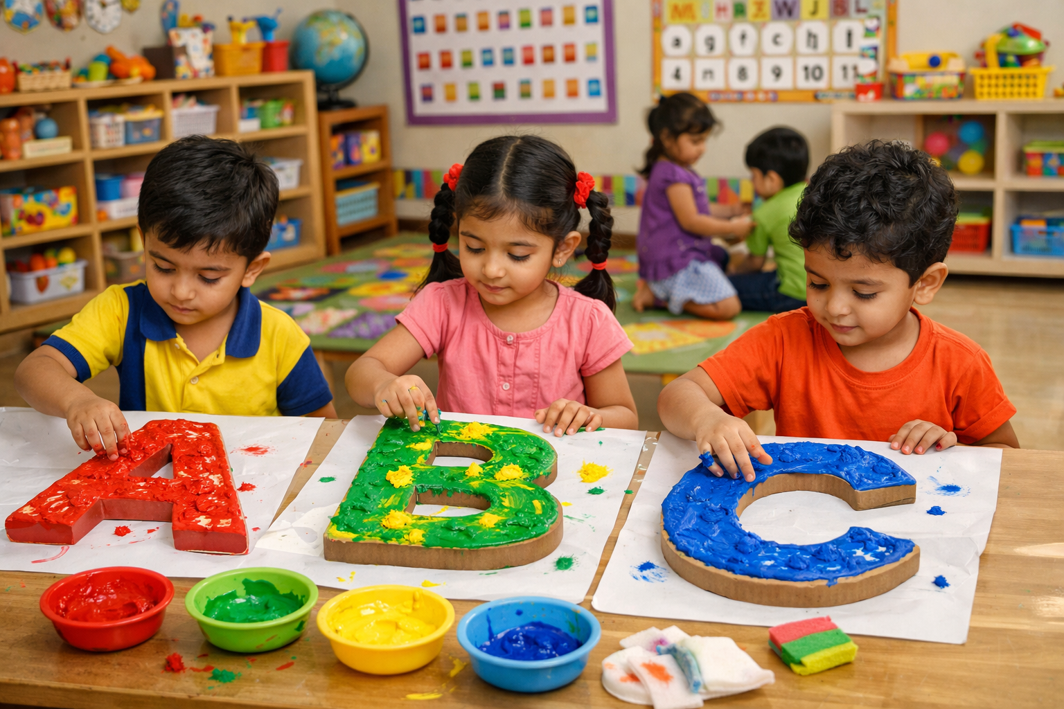 Teach Alphabet Writing to Preschoolers